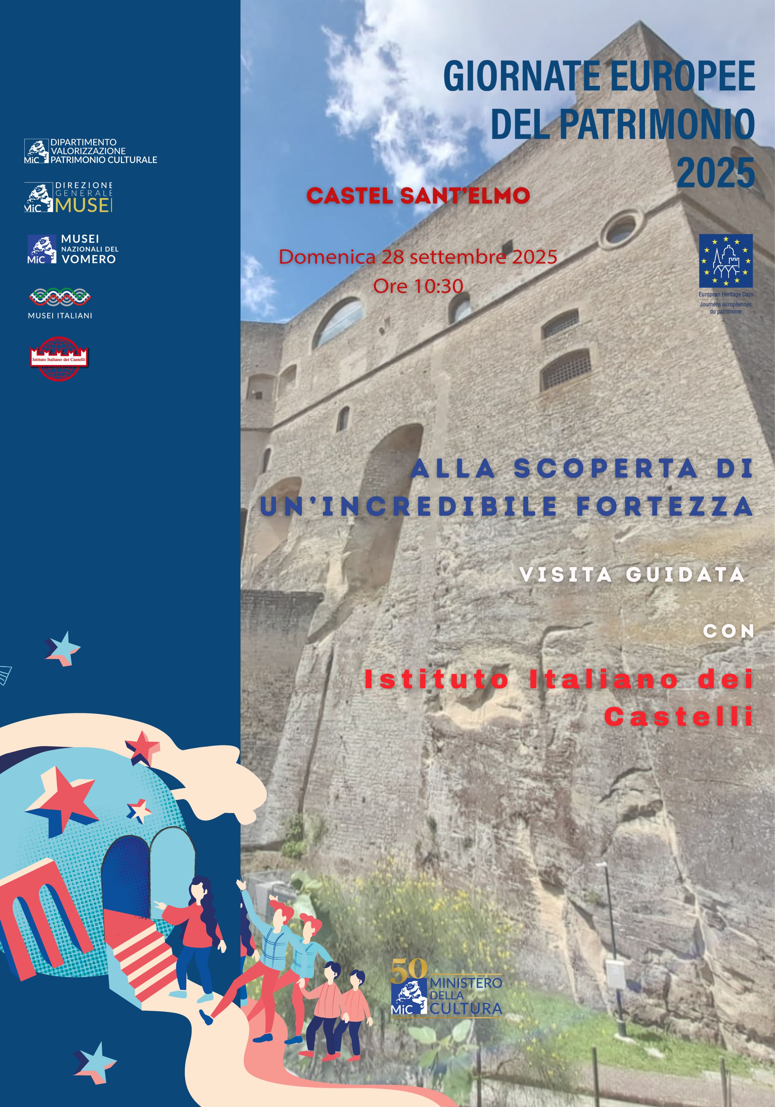 GEP 2025 a Castel Sant'Elmo | Alla scoperta di un’incredibile fortezza | Visita guidata